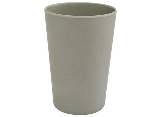 Pohár Anabel - šedá, Natur, přírodní materiály/umělá hmota (9/13cm) - Zandiara Pohár Anabel - šedá, Natur, přírodní materiály/umělá hmota (9/13cm) - Zandiara