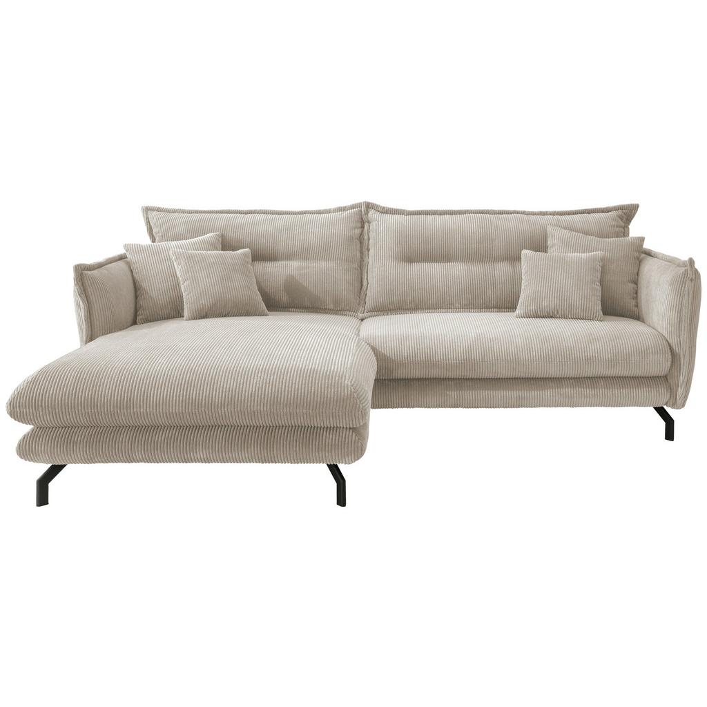 Ecksofa Lava Beige S: 180/255 cm