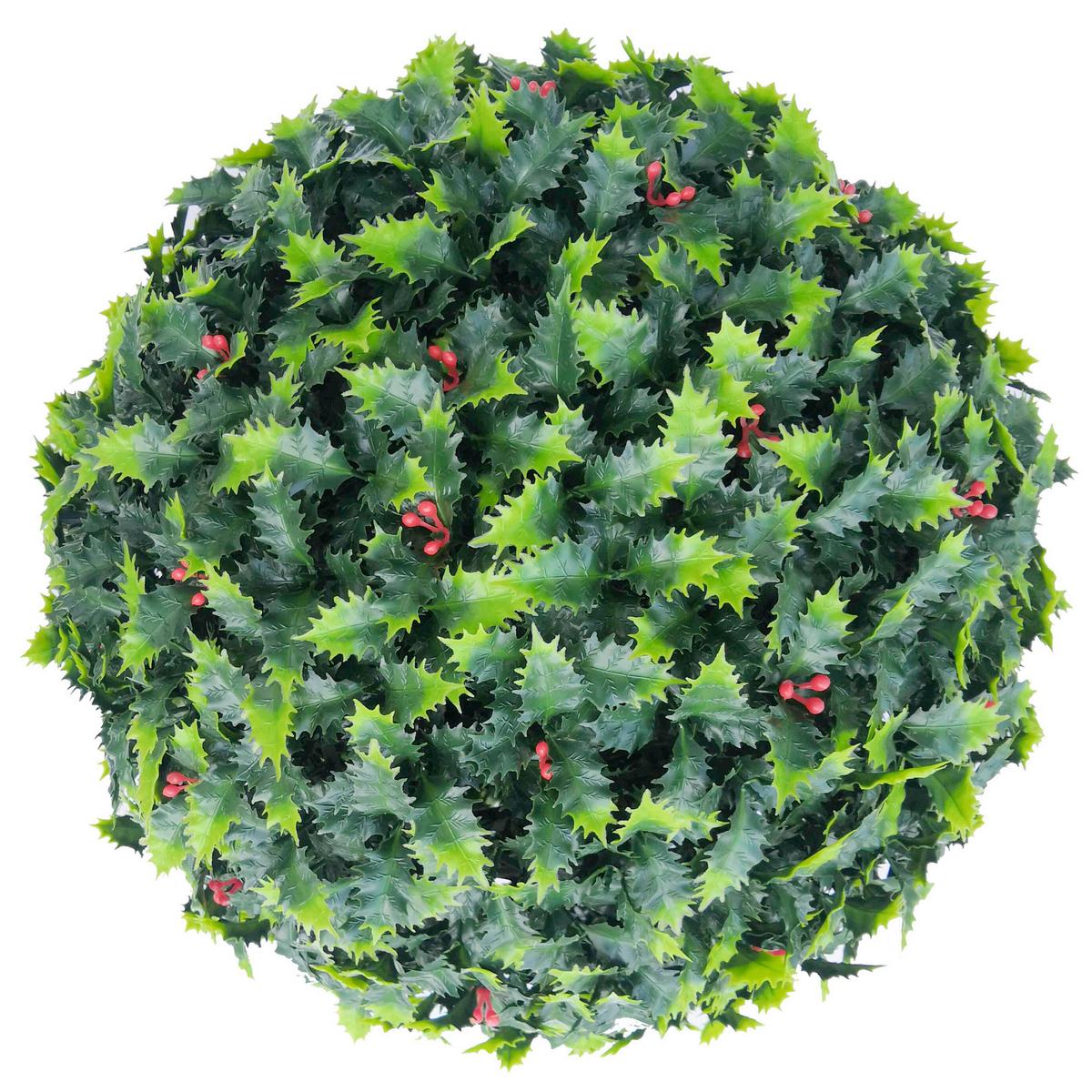 Graskugel Melina - Grün, KONVENTIONELL, Kunststoff (26cm) - Luca Bessoni