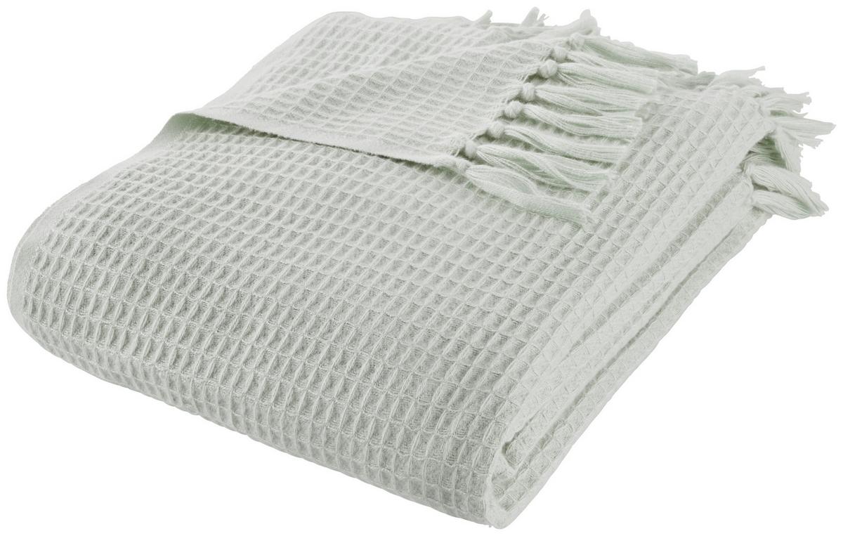 Deka Susa, 140/180cm - šalvějově zelená, Moderní, textil (140/180cm) - Modern Living