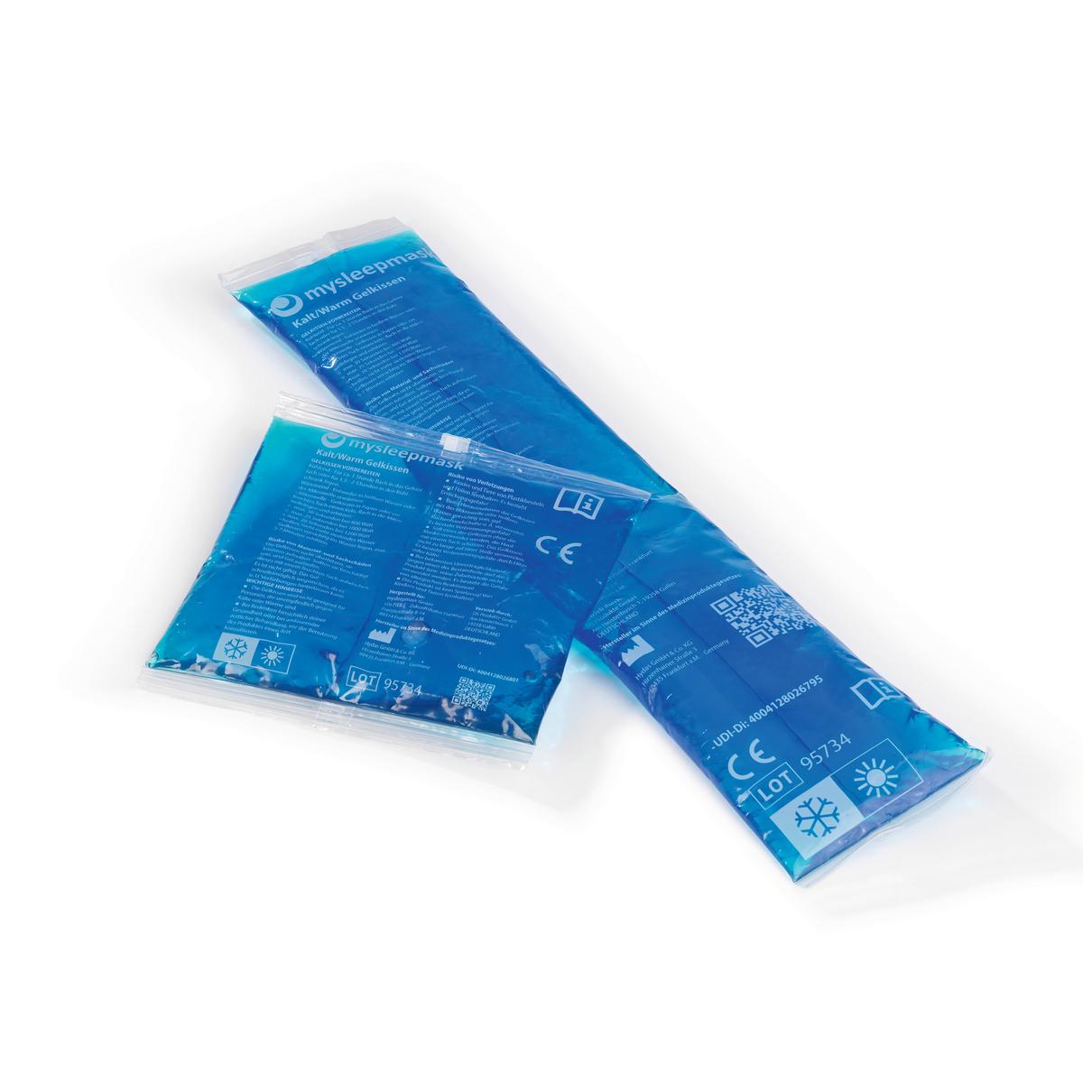 Schlafmaske Mysleepmask L/XL Schwarz/Blau - Blau/Schwarz, Basics, Textil (28/19/1cm)