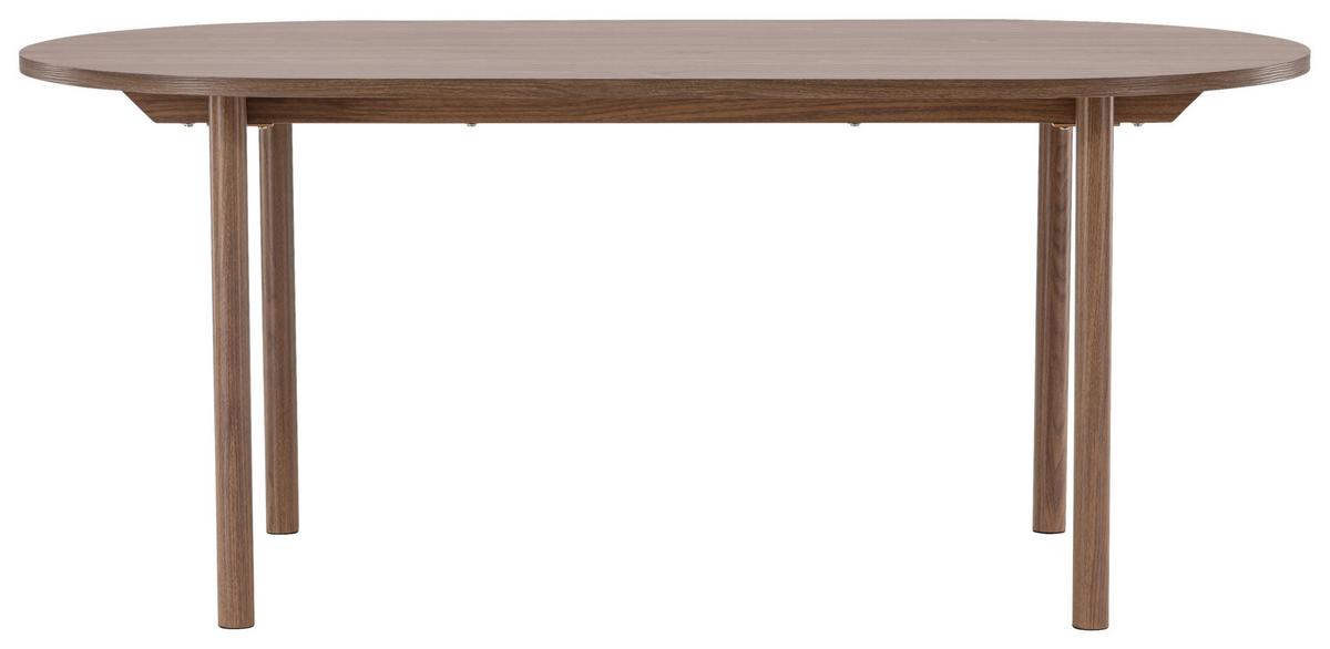 Esstisch Andy - Braun, Design, Holzwerkstoff/Metall (180/90/75cm) - Livetastic
