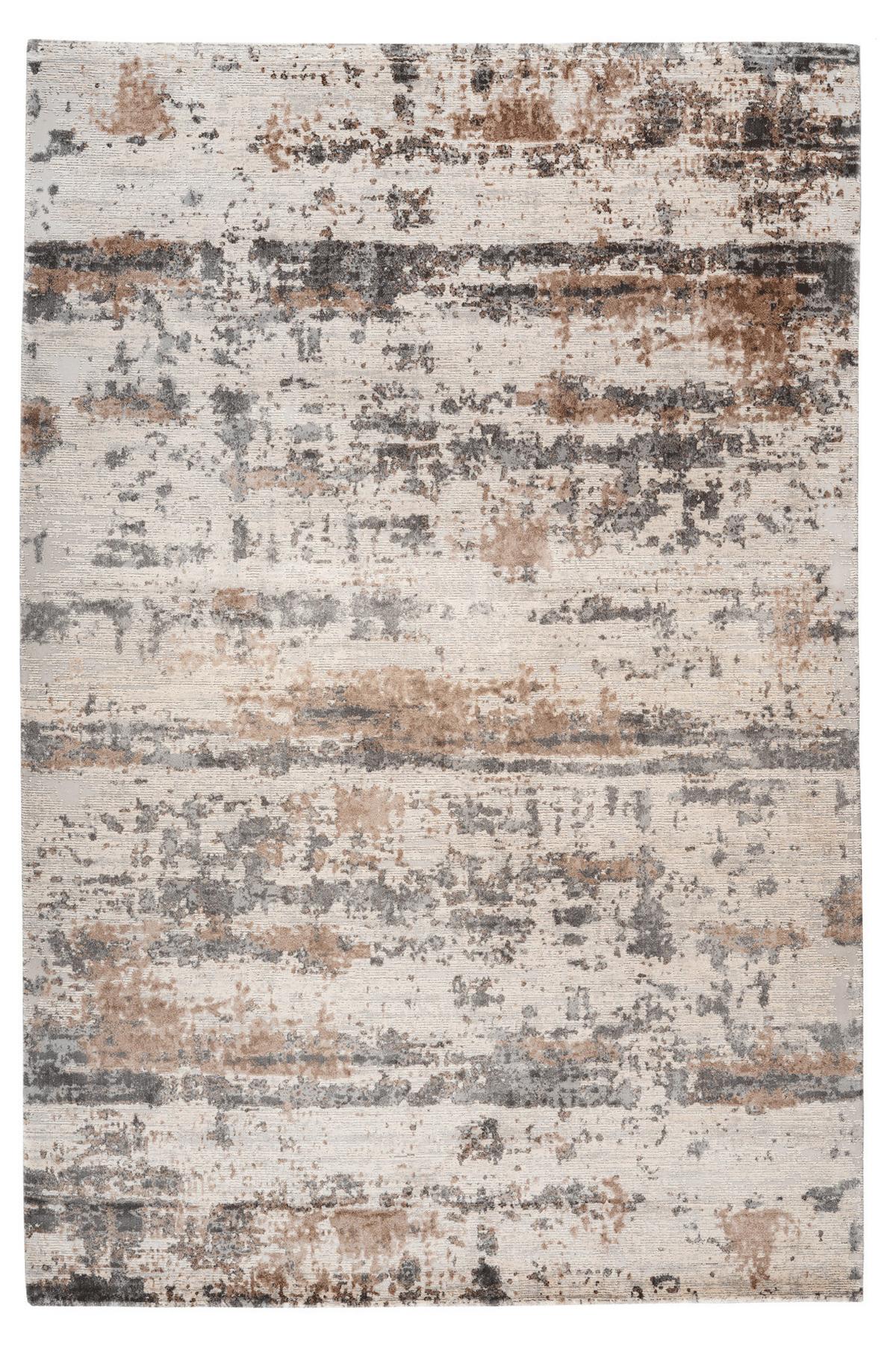 Webteppich Taupe/Beige/Grau My Jewel Of Obsession 80x150 cm - Taupe, KONVENTIONELL, Textil (80/150cm) - Obsession