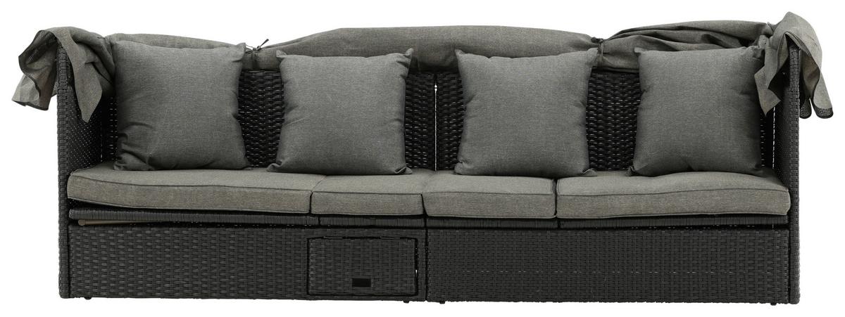 Sonnenliege Nopy - KONVENTIONELL (200/135/60cm) - Gardenson