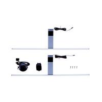 Ráépíthető Lámpa Szett Slimline - fekete, Modern (60cm)