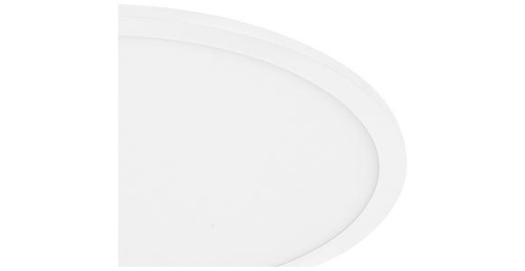 LED-Deckenleuchte Maria - Weiß, MODERN, Kunststoff/Metall (40/5cm) - Luca Bessoni