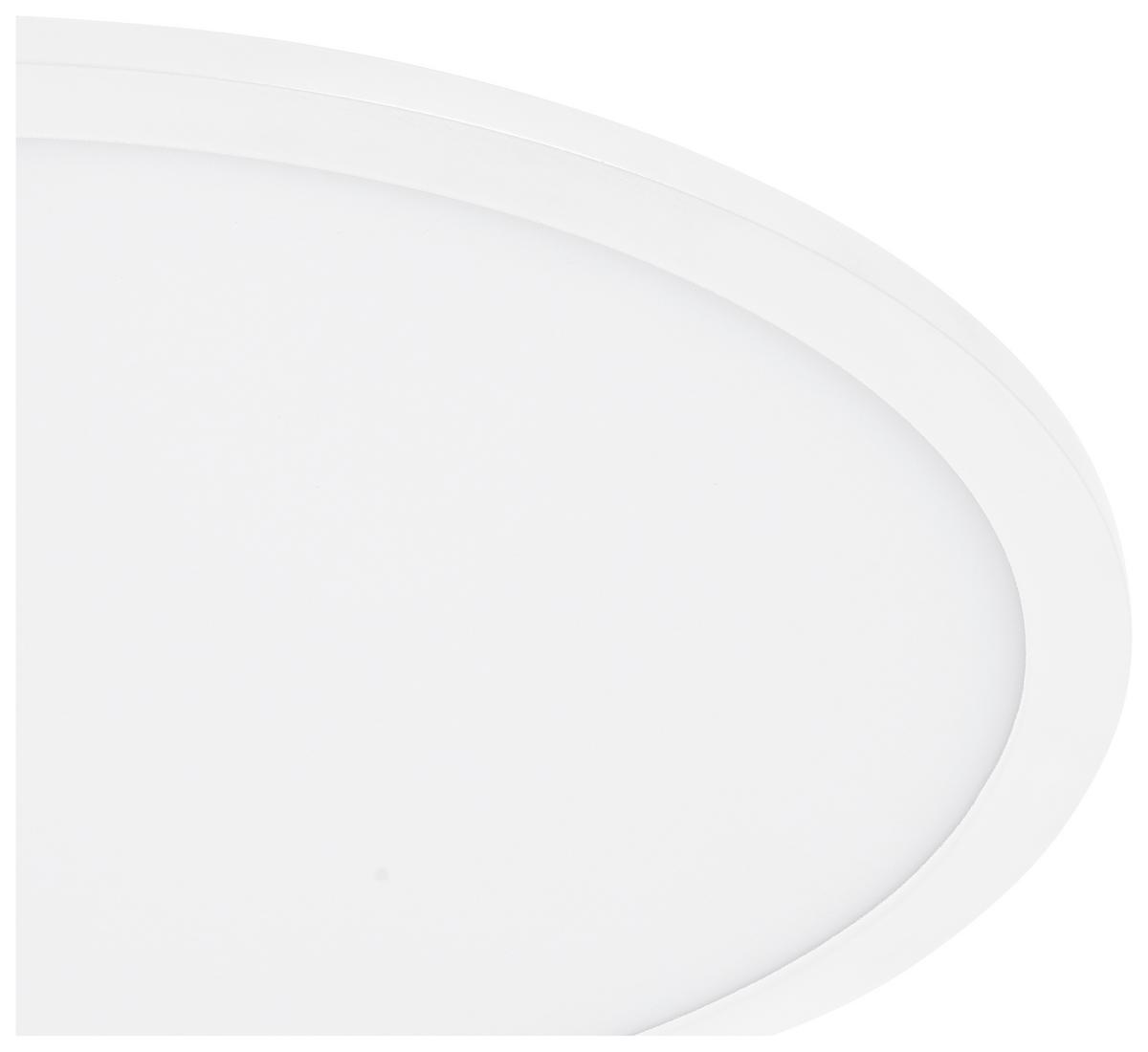 Led-deckenleuchte Maria - Weiß, MODERN, Kunststoff/Metall (40/5cm) - Luca Bessoni