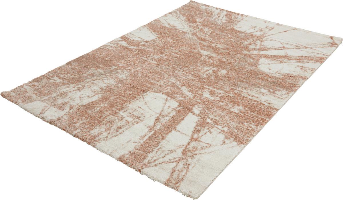 Webteppich My Bologna - Cognac/Creme, LIFESTYLE, Textil (80/150cm) - Obsession