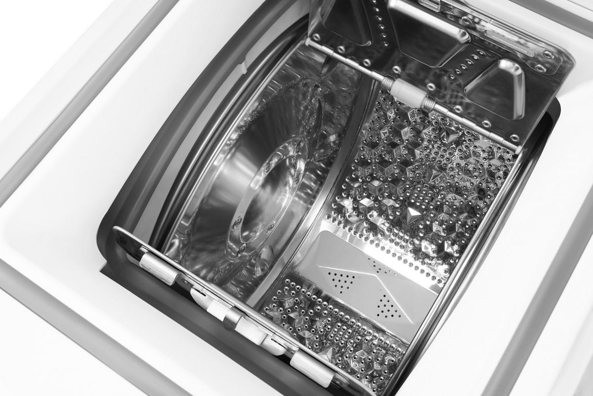 Waschmaschine Mf100t80b-13a - Weiß, Basics, Kunststoff/Metall (40/87,5/61cm) - Midea