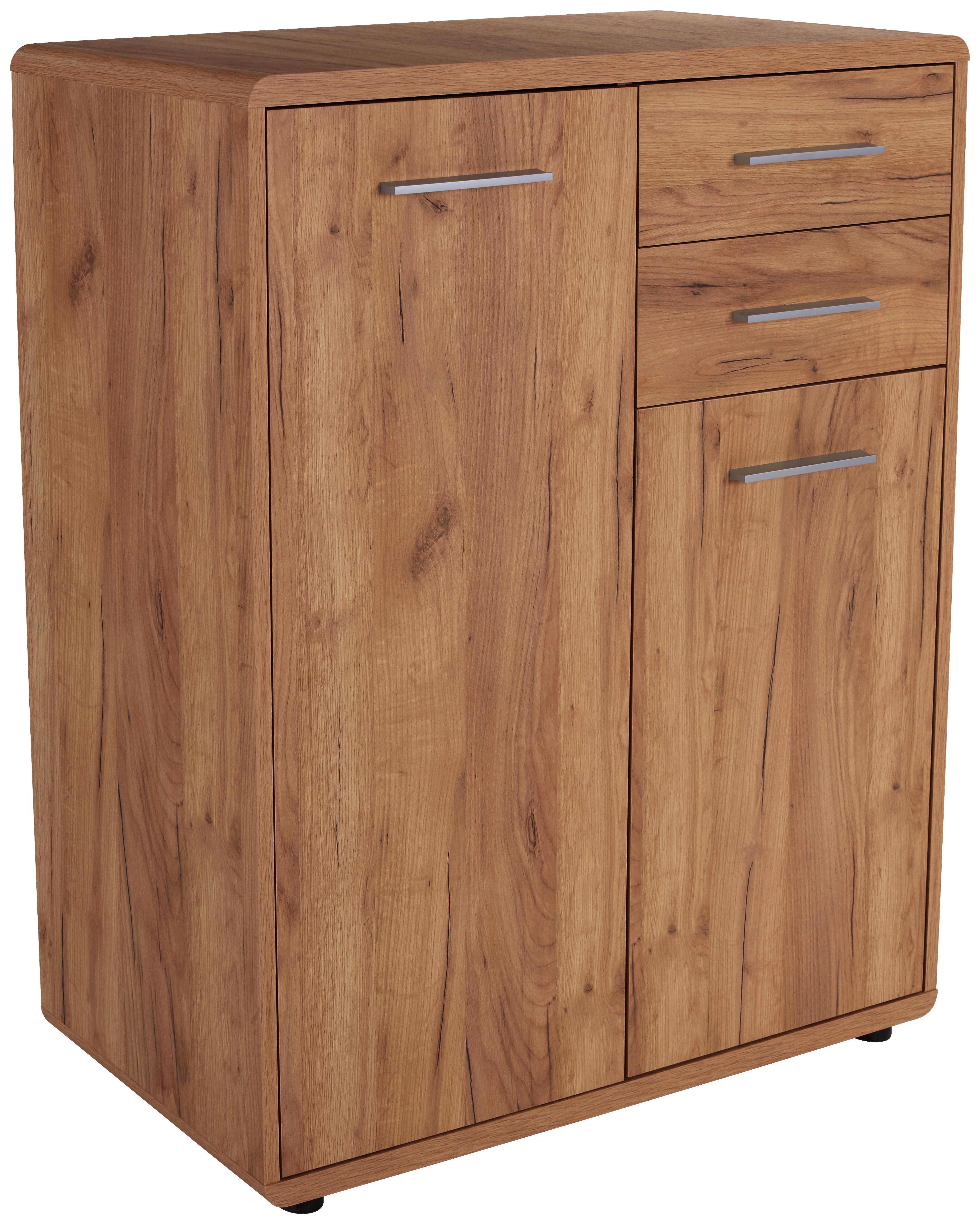 Cipősszekrény Fontana Ftk08 - Tölgyfa, modern, Faalapú anyag (89,2cm)