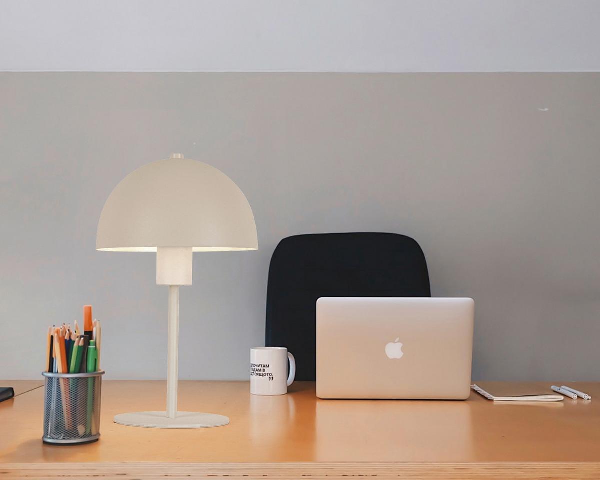 STOLNÁ LAMPA JERTZ - béžová, Konventionell, kov/plast (18/30cm) - Mömax