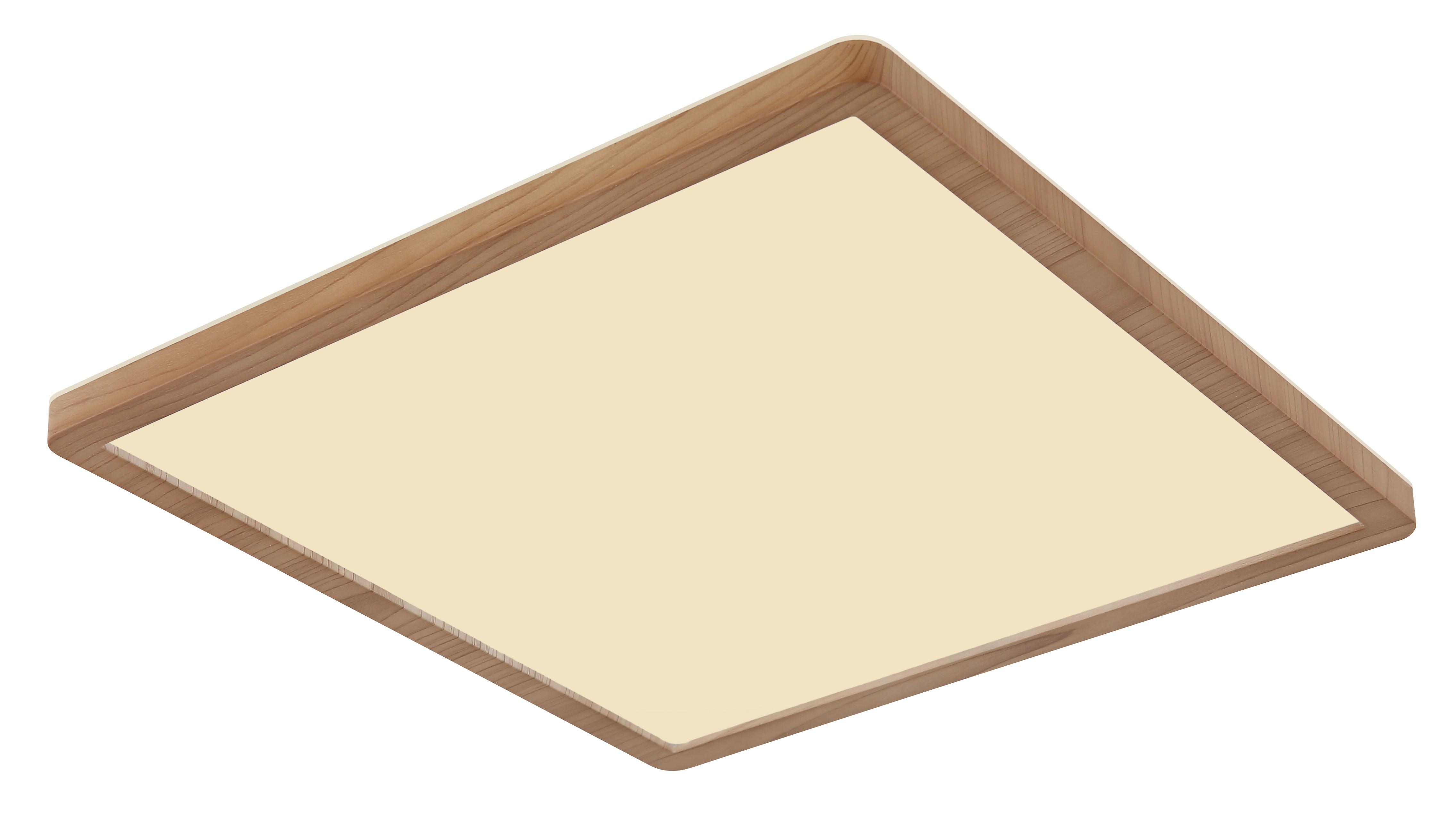 LED-Deckenleuchte 41563-18ww - Opal/Weiß, Natur, Kunststoff (29,4/29,4/25cm) - Globo