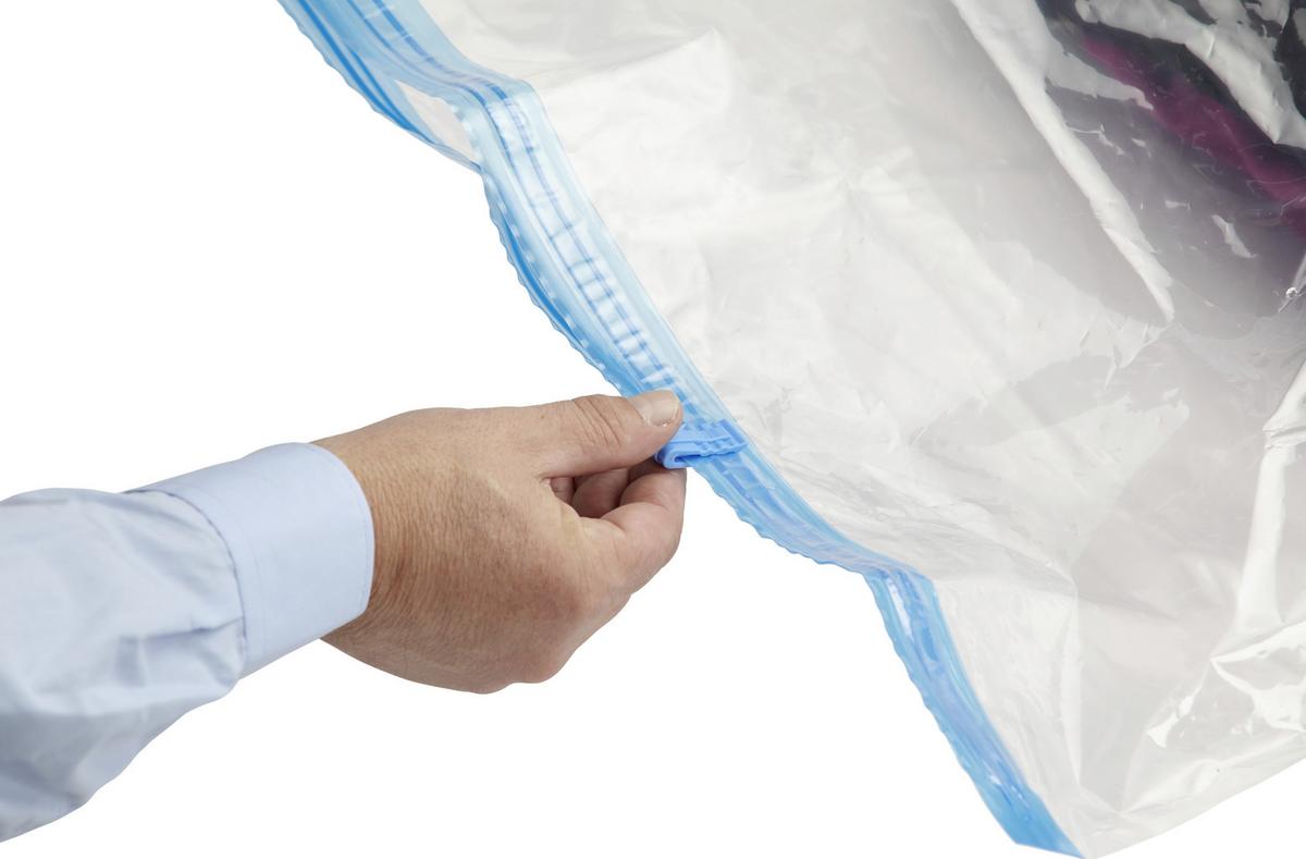 Vákuový pytel Easy 2 ks/bal., 50/85cm - čiré, plast (50/85cm) - Homezone