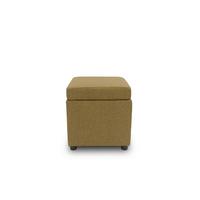 Hocker Looks IIi - Messingfarben/Schwarz, Design, Textil (45/47/45cm) - LOOKS by W.Joop