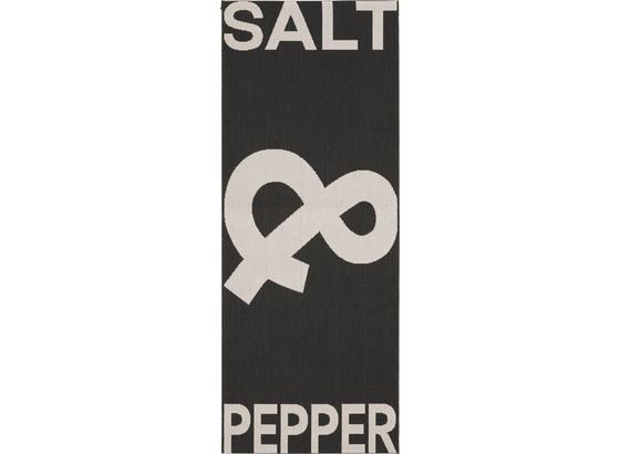 Hladko Tkaný Koberec Pepper & Salt - čierna, Štýlový, textil (80/200cm) - Mömax modern living Hladko Tkaný Koberec Pepper & Salt - čierna, Štýlový, textil (80/200cm) - Mömax modern living
