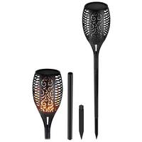 SOLÁRNE SVIETIDLO ZAMORA - čierna, plast (12/78cm) - Modern Living