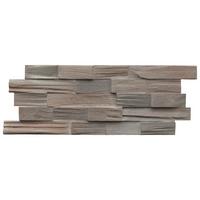 Wandverkleidung Fsc Axw Bangkirai Whitewash - Grau, Basics, Holz (50/20/1.8cm)