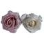 Dekoblume Romatnik Rose - Pink/Creme, MODERN, Kunststoff/Metall (7cm) - Luca Bessoni Dekoblume Romatnik Rose - Pink/Creme, MODERN, Kunststoff/Metall (7cm) - Luca Bessoni
