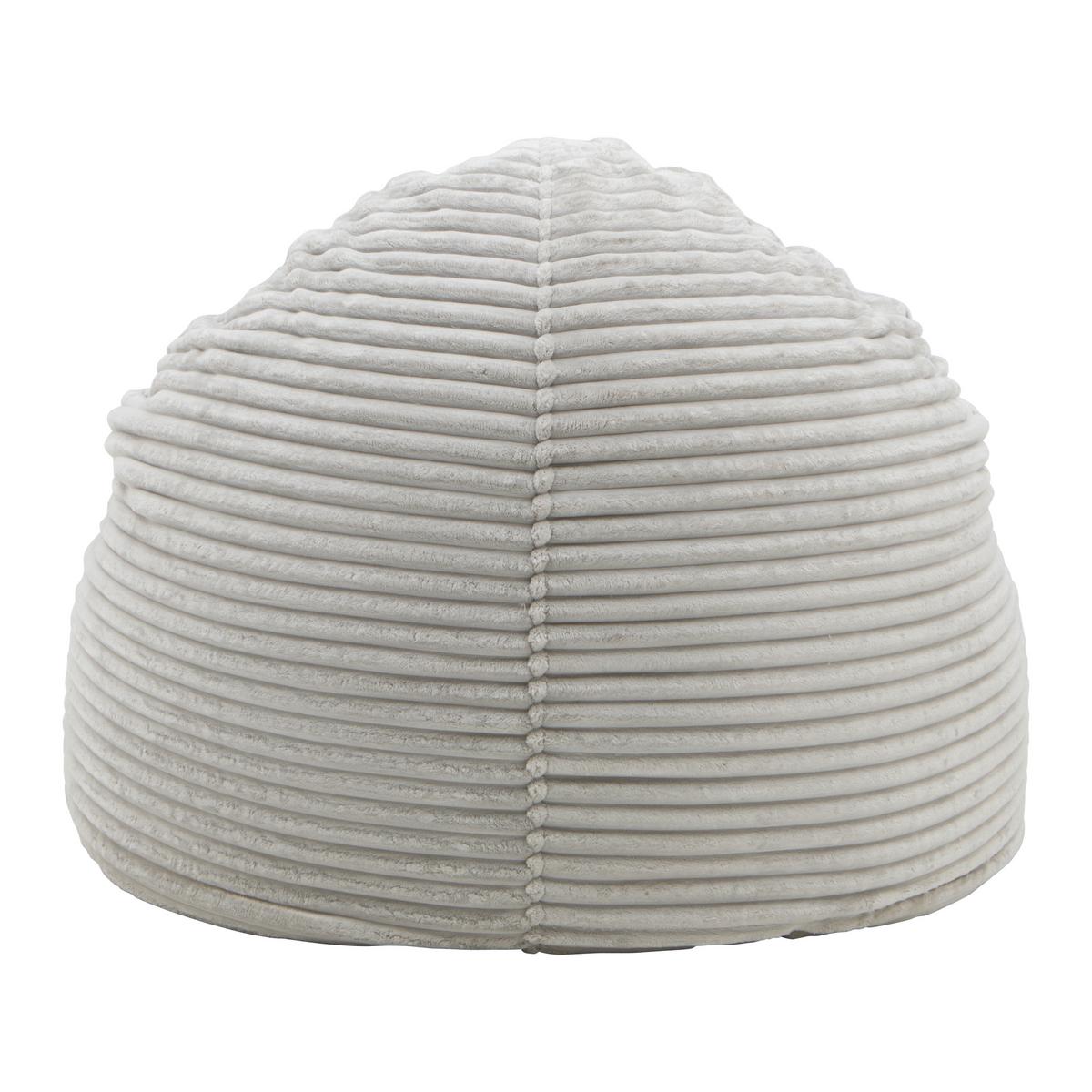Sedací vak VERRETO, svetlosivá, max. 90 kg - svetlosivá, Modern, textil (105/80/105cm) - Mömax