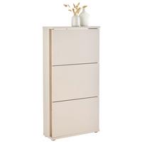 Schuhschrank Antonio Kaschmir H: 120 Cm - Kaschmir/Eiche Artisan, Trend, Holzwerkstoff (61,4/120/20,9cm)