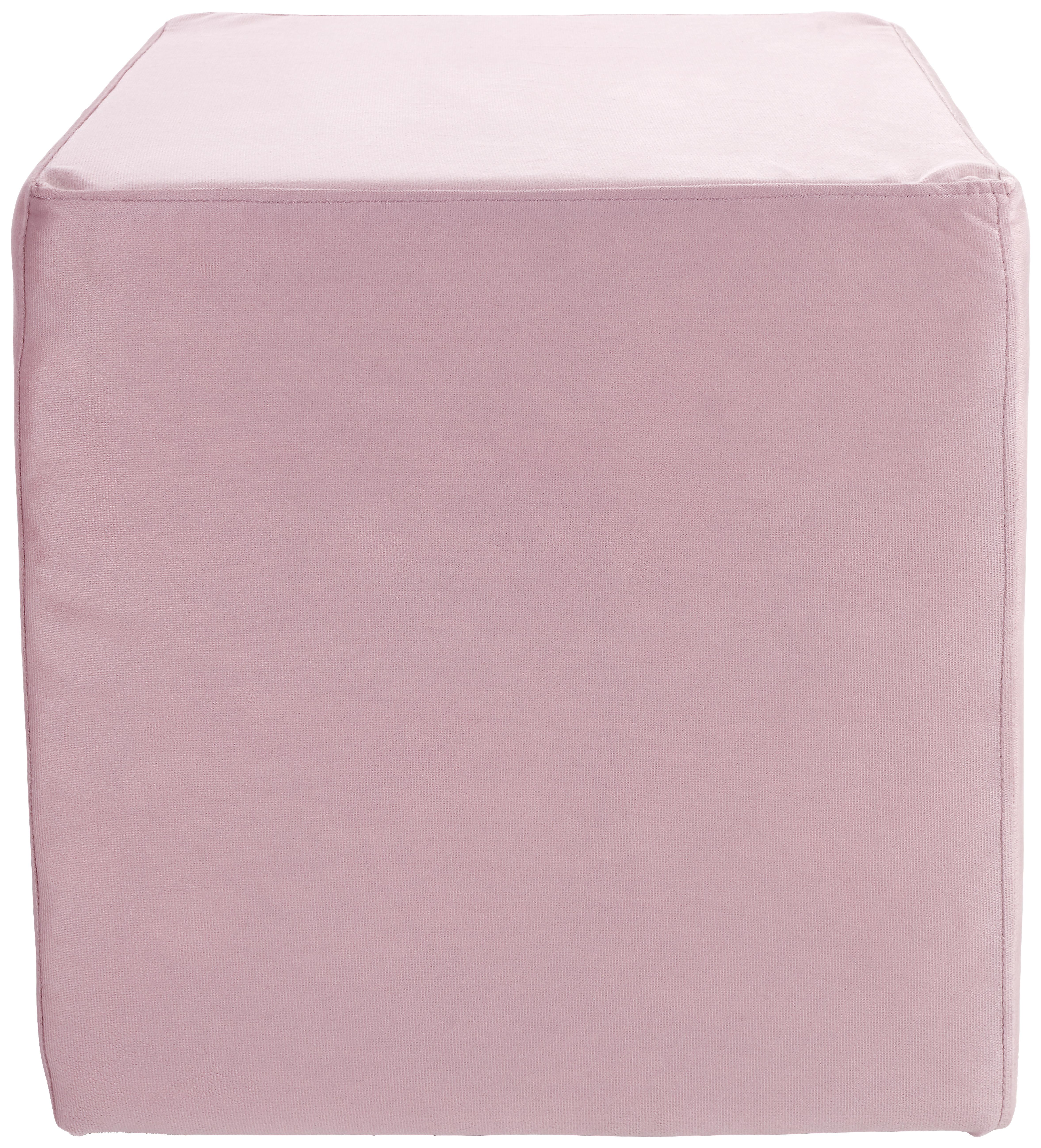 Ülőke Betty - rózsaszín, Basics, textil (45/45/45cm)