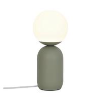 Tischleuchte Notti Grün D: 15 Cm - Grün, Design, Glas/Metall (15/34,5cm) - Nordlux