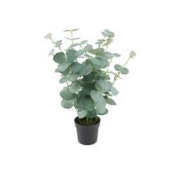 Műnövény Carmen - fekete/zöld, Modern, műanyag (18/40cm) - Luca Bessoni