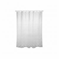 Duschvorhang in Grau Kunststoff - Grau, Basics, Kunststoff (140/180cm) - MSV