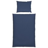 Bettwäsche Susann in Blau - Blau, Natur, Textil - James Wood