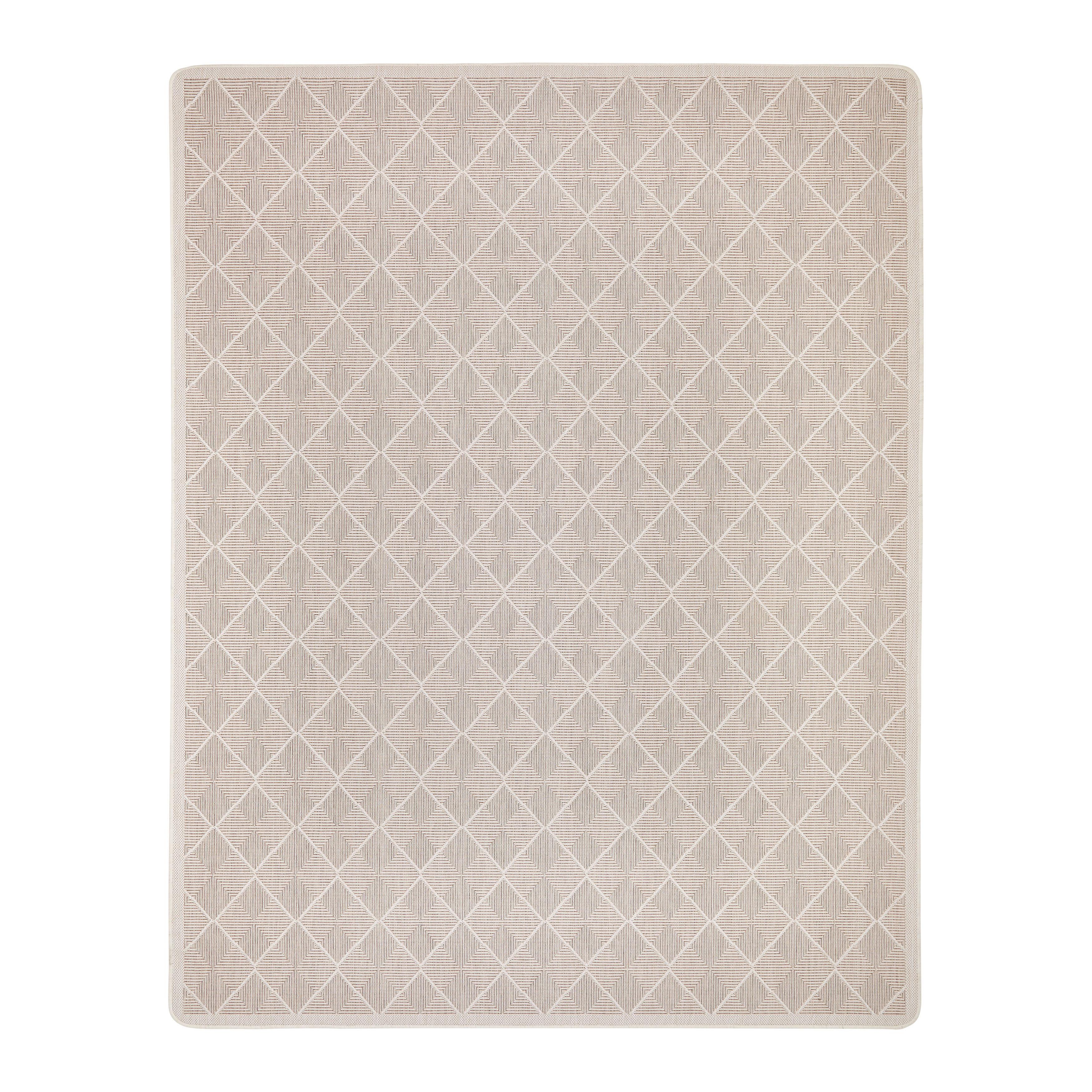 KOBEREC TKANÝ NA PLOCHO FJORA - šedohnědá, Moderní, textil (200/250cm) - Mömax