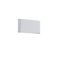 Außenwandleuchte 9 Watt Aluminium, Wandmontage - Weiß, Design, Metall (9/17,5/3,0cm) - Trio Leuchten