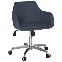 Drehstuhl Solao 100 Dunkelgrau - Dunkelgrau, MODERN, Kunststoff/Textil (55/86/41cm) - MID.YOU