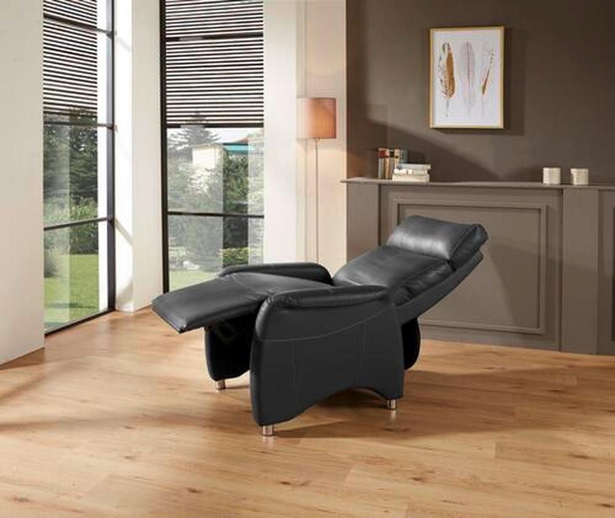 Tv-fotel Spirit - fehér/szürke, Modern, textil/fa (78/113,5/90cm) - Luca Bessoni