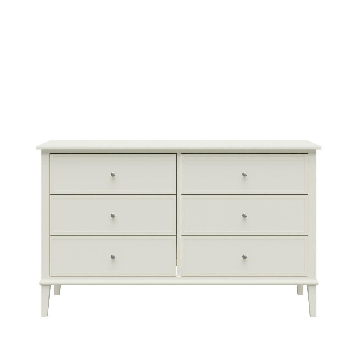 Kommode Franklin Weiß B: 141cm - Weiß, Design, Holzwerkstoff/Metall (141/85/41cm) - MID.YOU