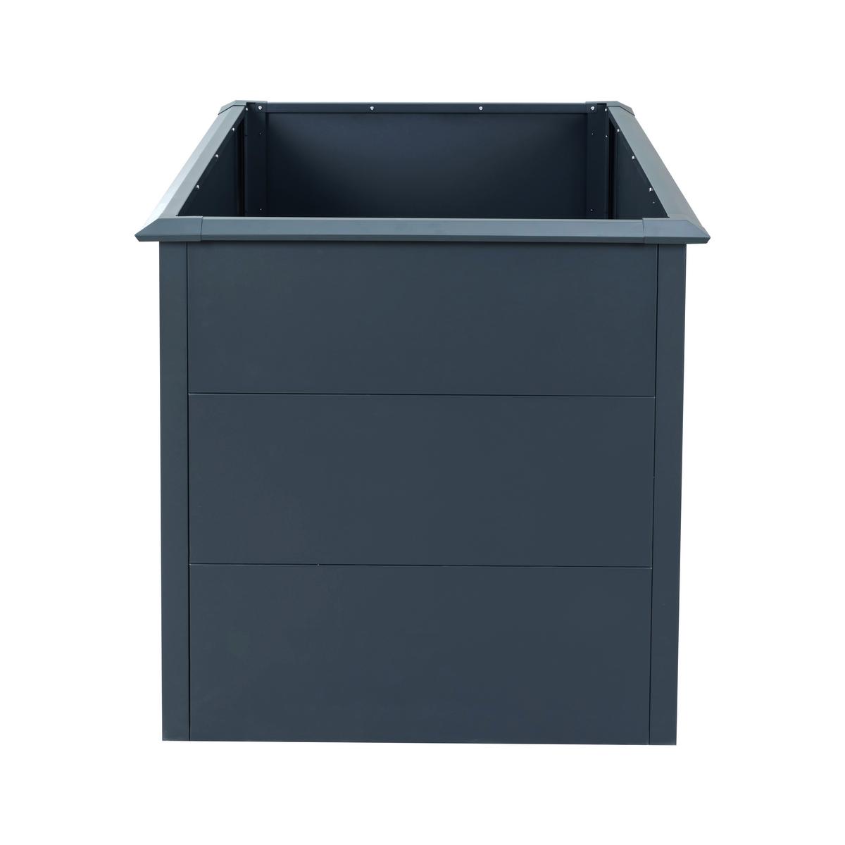 Hochbeet Primus L - Anthrazit, KONVENTIONELL, Metall (75/150/77cm)
