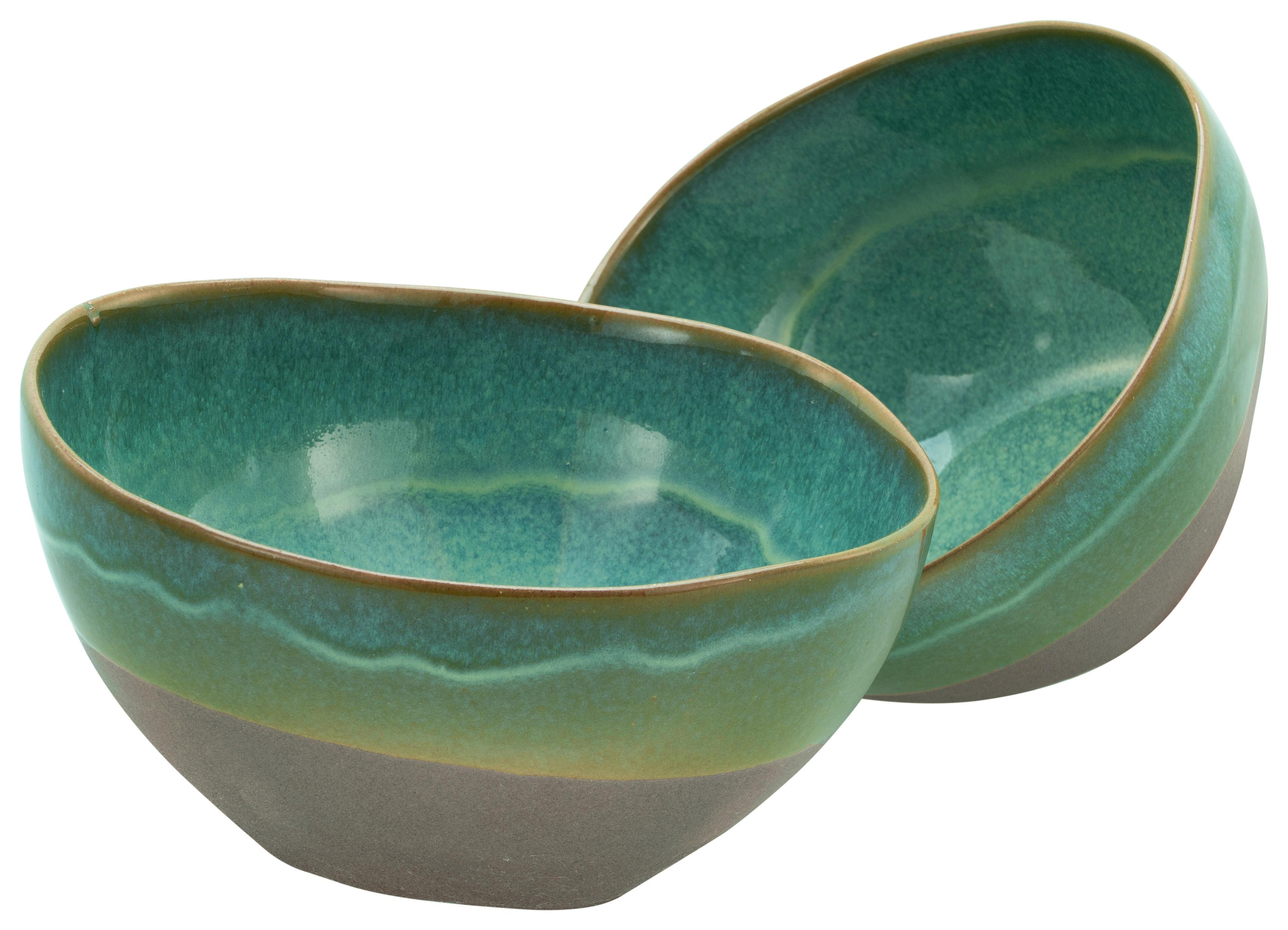 Schale 19678 Bas. Bio Oliv, Poke - Olivgrün, Trend, Keramik - Creatable