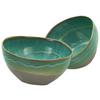 Schale 19678 Bas. Bio Oliv, Poke - Olivgrün, Trend, Keramik - Creatable