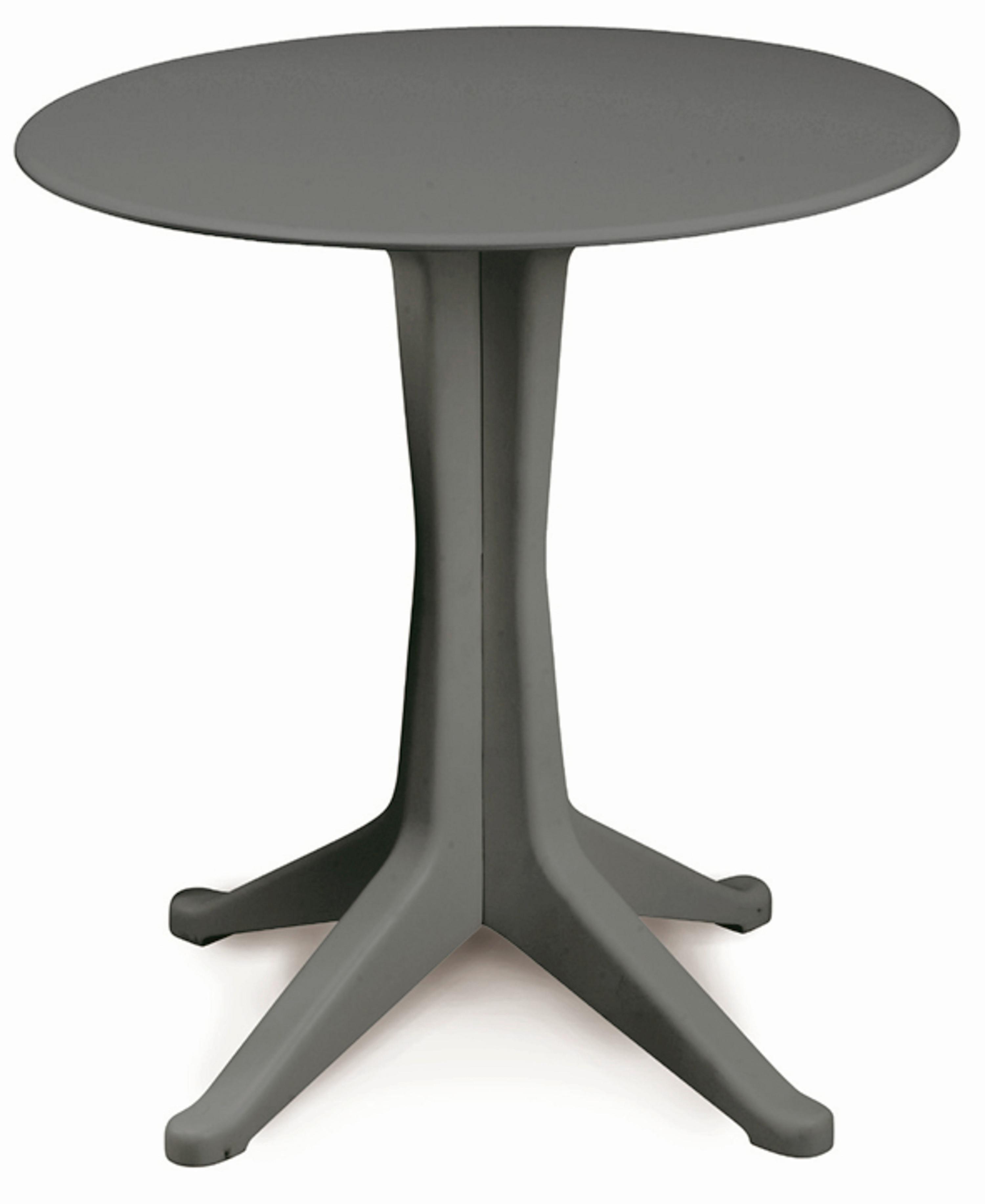 Gartentisch Levante Anthrazit - Anthrazit, MODERN, Kunststoff (70/72cm)