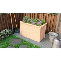 Hochbeet Fichte Massiv BxHxT: 133x82x69 cm Naturfarbe - Naturfarben, MODERN, Holz (133/82/69cm) - Karibu