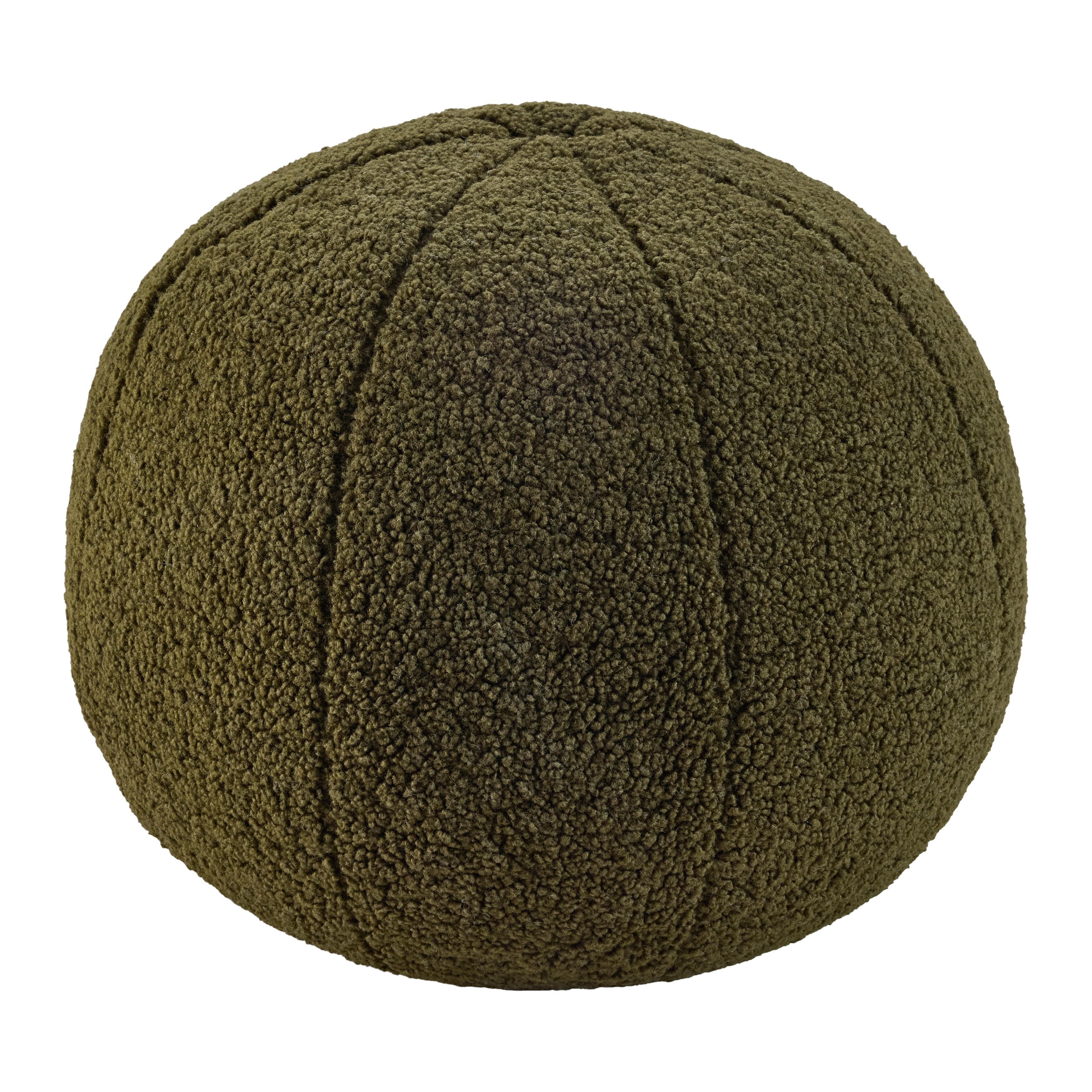 TABURETKA „PUFF“ TED - olivovozelená, textil (45cm) - Mömax