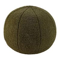 TABURETKA „PUFF“ TED - olivovozelená, textil (45cm) - Mömax