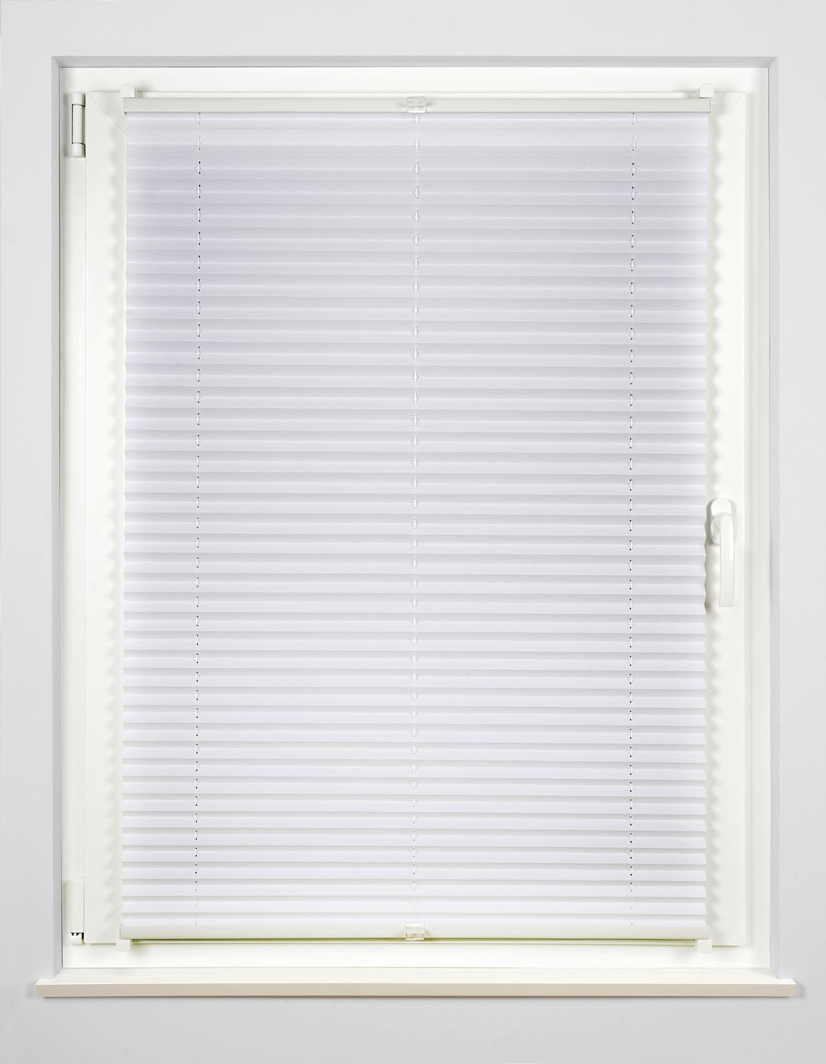 Plissee Free Weiß B: 70 Cm - Weiß, Basics, Textil (70/210cm) - Homeware