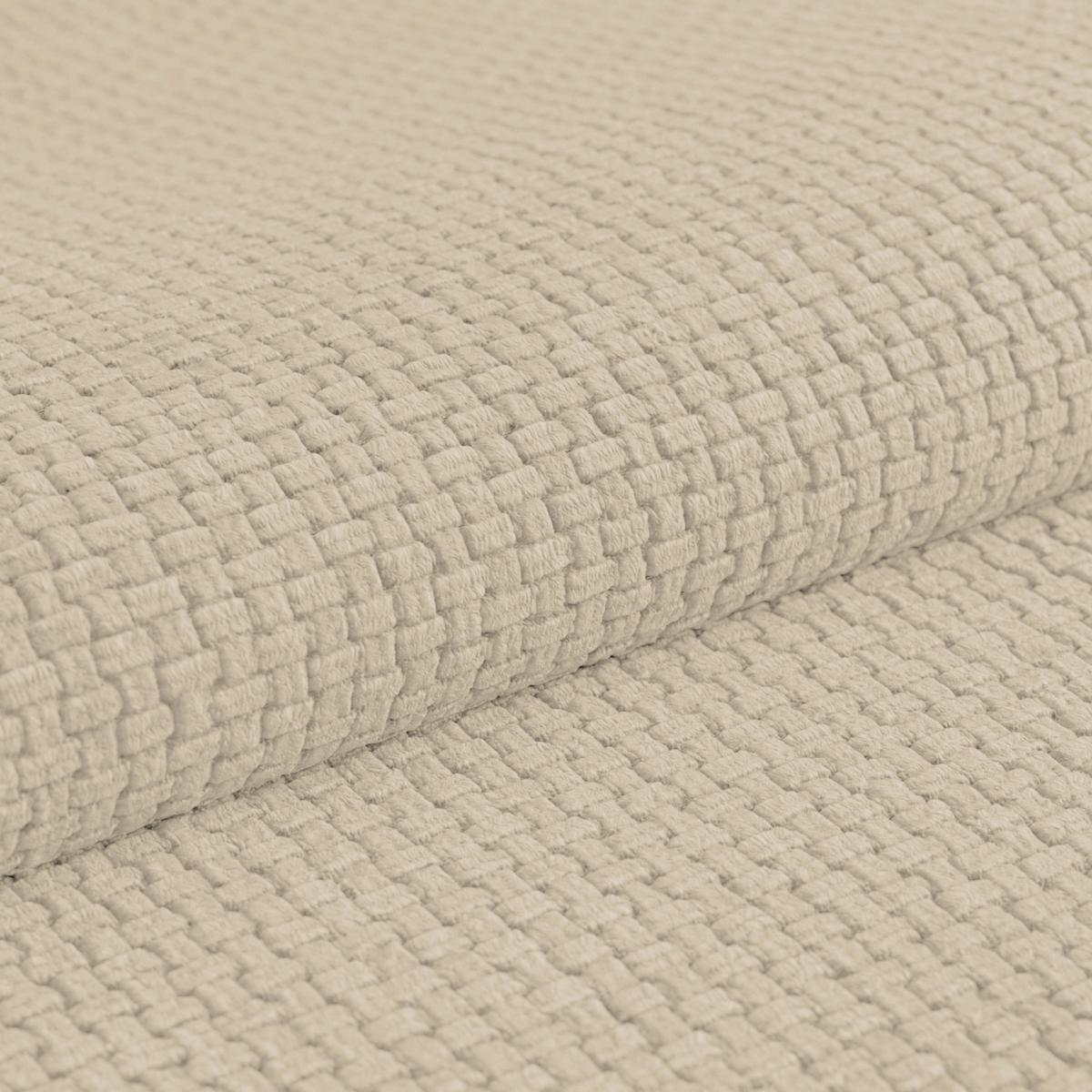 Wohnlandschaft Madera Cremefarben S: 358x212 cm - Anthrazit/Creme, KONVENTIONELL, Kunststoff/Textil (190/358/212cm)