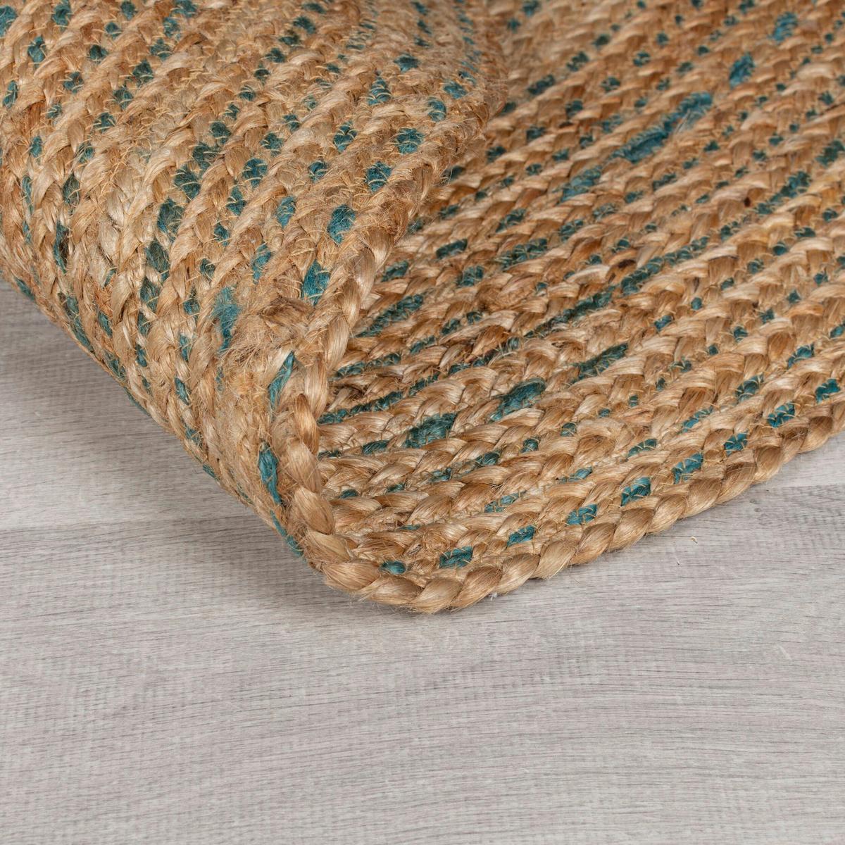 Handwebteppich Capri - Naturfarben, KONVENTIONELL, Textil (180cm)