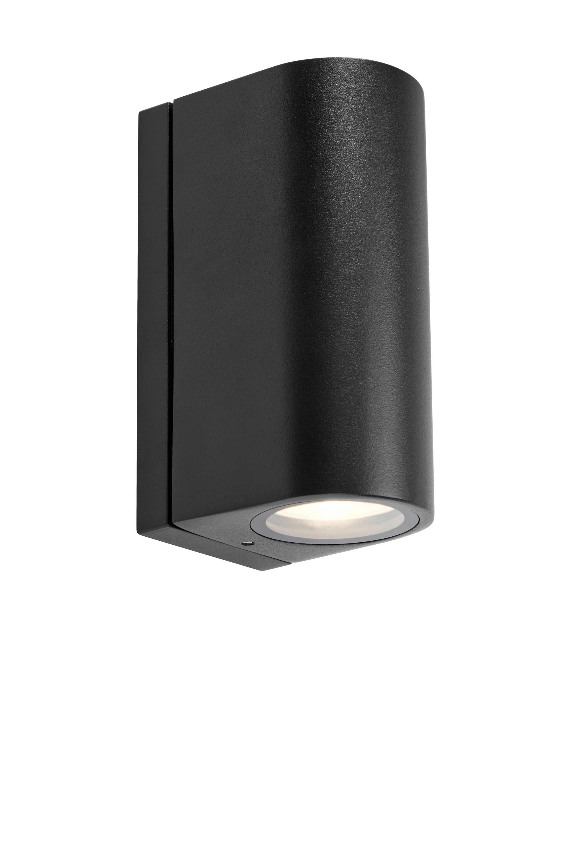 AUßENWANDLEUCHTE SwitchDim - Schwarz, Basics, Kunststoff/Metall (8/10/17cm) - Markslöjd