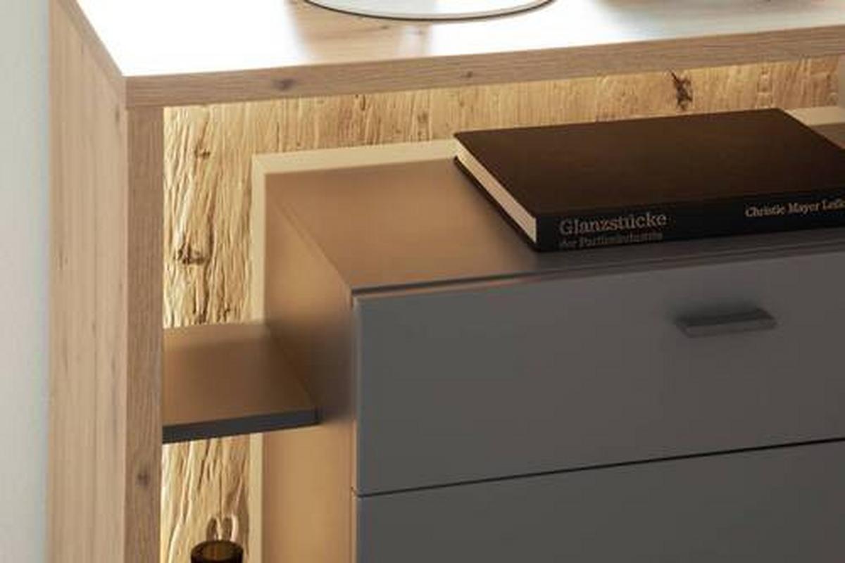 Regalbodenbeleuchtung Lizzano 10 W inkl. Trafo 315 cm - Schwarz, Design, Kunststoff (315/1/1cm) - MID.YOU
