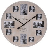 Wanduhr Picture DM: 60 cm - Naturfarben, Holzwerkstoff (60cm)