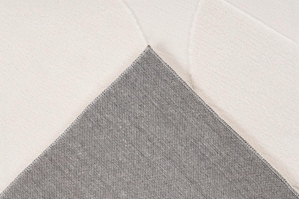 Flachwebteppich BxL: ca. 200x290 cm - Elfenbein, Basics, Textil (200/290cm) - Kayoom