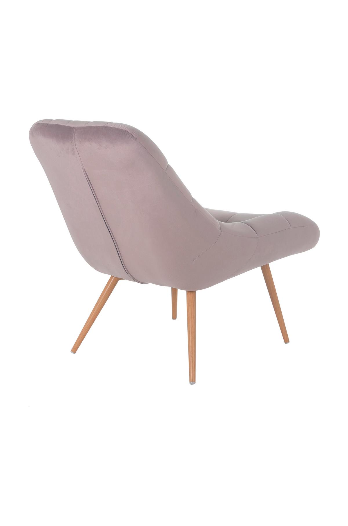 Xxl-sessel Rosa, Naturfarben B: 76 Cm - Naturfarben/Rosa, MODERN, Textil (76/85,6/85,6cm) - Livetastic