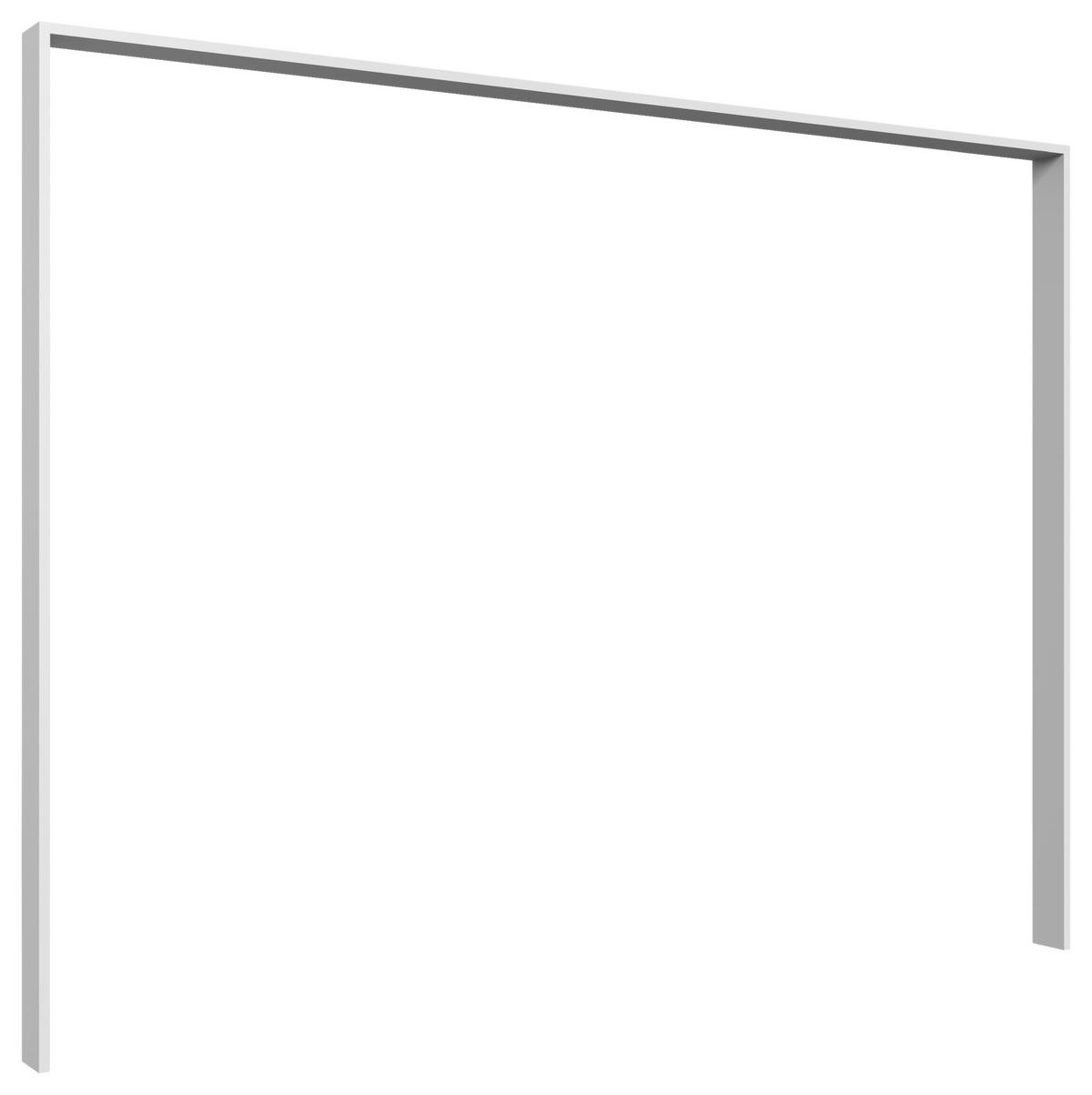 Passepartoutrahmen Sumatra Weiß B: 273 cm - Weiß, MODERN, Holzwerkstoff (273/213/12cm) - MID.YOU